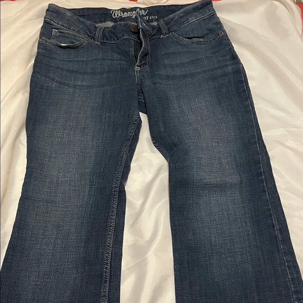 Wrangler Women's Blue Boot Cut Jeans 9x30